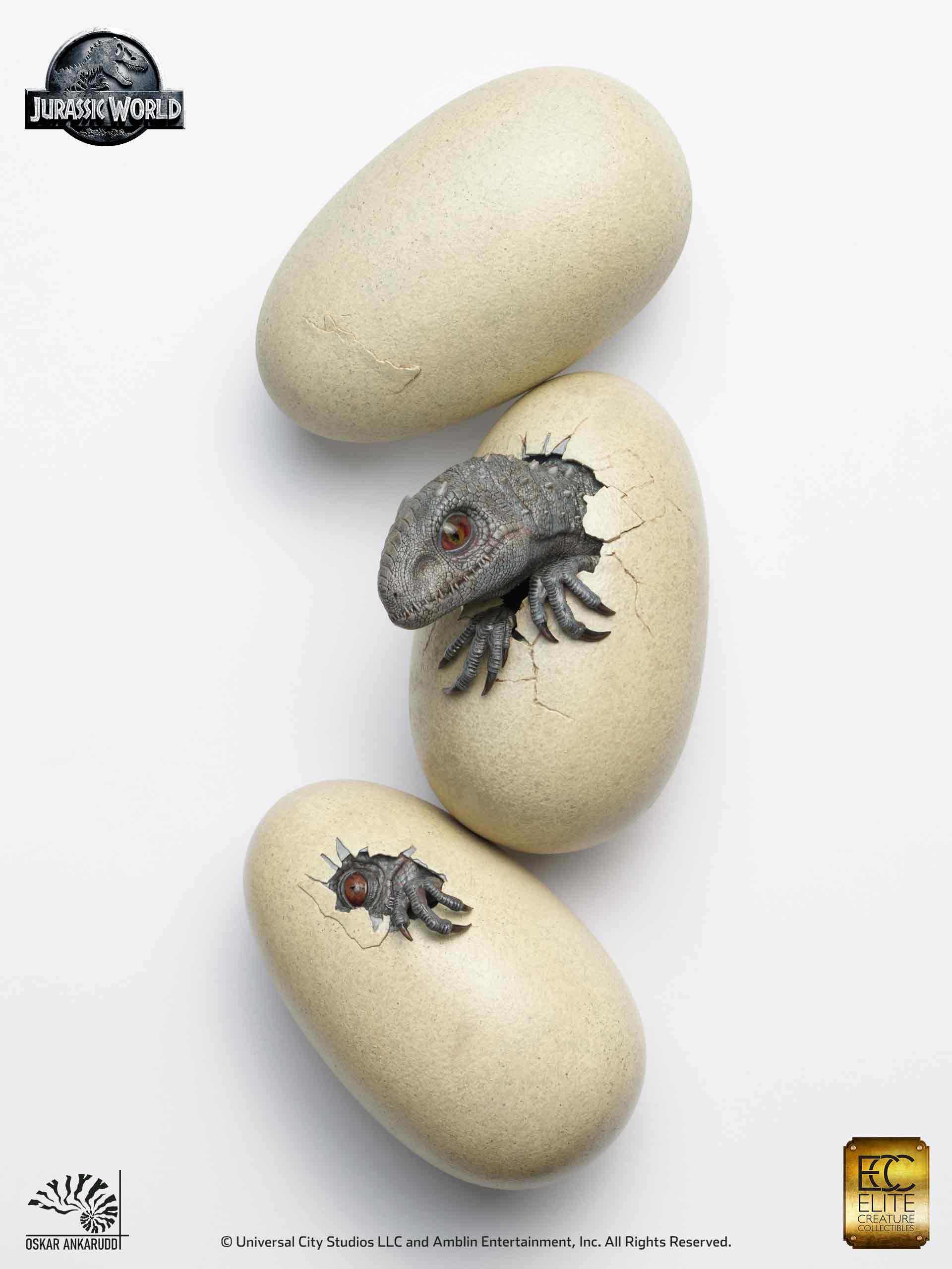 Hatching Indominus Rex Statues by ECC - Image 4