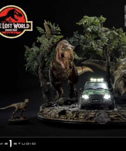 The Lost World: Jurassic Park (Film) T-Rex Cliff Attack Bonus Version / prime 1 studio