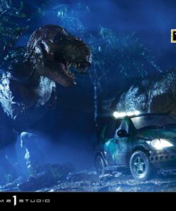 Alternative view of The Lost World: Jurassic Park (Film) T-Rex Cliff Attack Bonus Version / prime 1 studio