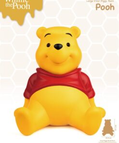 Winnie The Pooh Large Vinyl Piggy Bank: Pooh