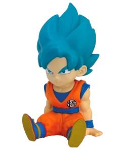 Alternative view of SON GOKU SUPER SAIYAN BLUE PIGGY BANK - Plastoy