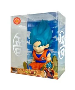 SON GOKU SUPER SAIYAN BLUE PIGGY BANK - Plastoy