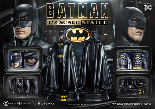 High Definition Museum Masterline Batman 1989 (Film) Batman - Prime1Studio - Image 15