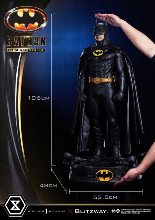 High Definition Museum Masterline Batman 1989 (Film) Batman - Prime1Studio - Image 8