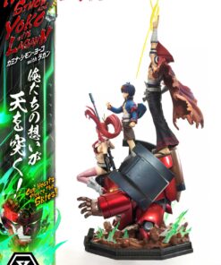 Tengen Toppa Gurren Lagann Kamina, Simon & Yoko with Lagann "Our Hearts Pierce the Skies!" DX Bonus Version By Prime 1 Studios - Image 15