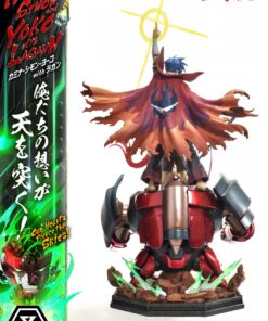 Tengen Toppa Gurren Lagann Kamina, Simon & Yoko with Lagann "Our Hearts Pierce the Skies!" DX Bonus Version By Prime 1 Studios - Image 16