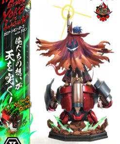 Tengen Toppa Gurren Lagann Kamina, Simon & Yoko with Lagann "Our Hearts Pierce the Skies!" DX Bonus Version By Prime 1 Studios - Image 21