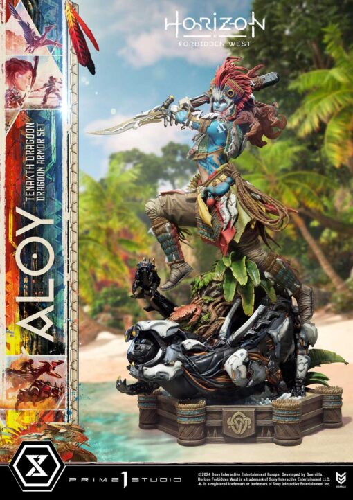 Ultimate Premium Masterline Horizon Forbidden West Aloy Tenakth Dragoon Armor Set Bonus Version - Prime1Studio - Image 6