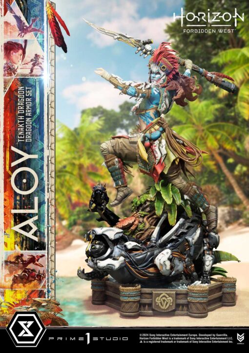 Ultimate Premium Masterline Horizon Forbidden West Aloy Tenakth Dragoon Armor Set Bonus Version - Prime1Studio - Image 7