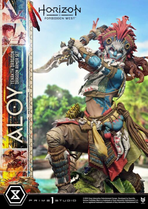 Ultimate Premium Masterline Horizon Forbidden West Aloy Tenakth Dragoon Armor Set Bonus Version - Prime1Studio - Image 8