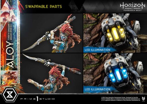 Ultimate Premium Masterline Horizon Forbidden West Aloy Tenakth Dragoon Armor Set Bonus Version - Prime1Studio - Image 11