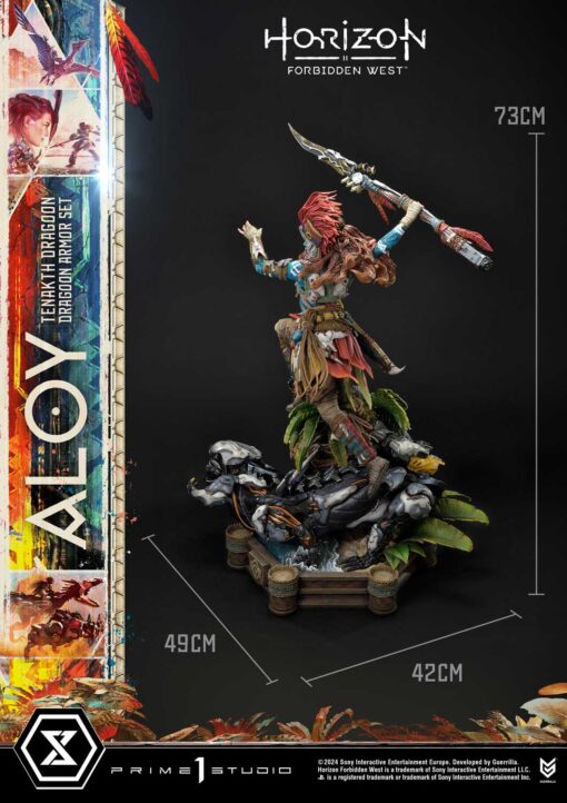 Ultimate Premium Masterline Horizon Forbidden West Aloy Tenakth Dragoon Armor Set Bonus Version - Prime1Studio - Image 18