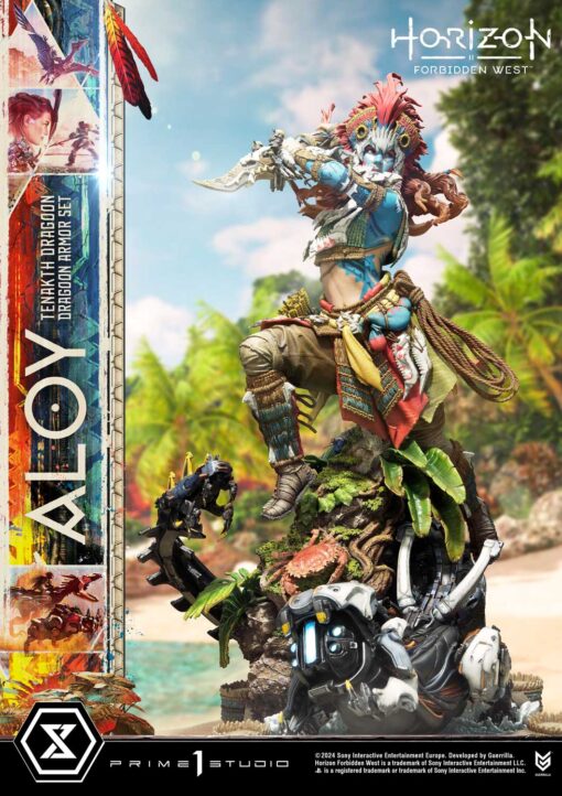 Ultimate Premium Masterline Horizon Forbidden West Aloy Tenakth Dragoon Armor Set Bonus Version - Prime1Studio - Image 23