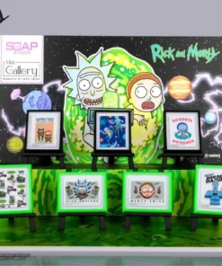 SOAP STUDIOS Rick and Morty: Mini Gallery Series - Magnetic Art