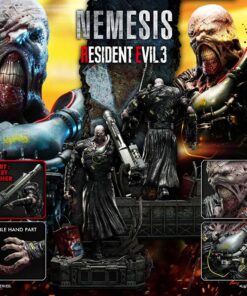 Resident Evil 3 Nemesis & Jill Valentine 1/4 Scale Statue Deluxe Version SET ORDER - BY Prime 1 Studios - Image 3