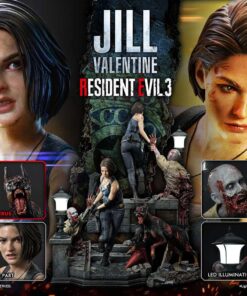 Resident Evil 3 Nemesis & Jill Valentine 1/4 Scale Statue Deluxe Version SET ORDER - BY Prime 1 Studios - Image 4