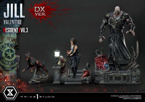 Resident Evil 3 Nemesis & Jill Valentine 1/4 Scale Statue Deluxe Version SET ORDER - BY Prime 1 Studios - Image 6