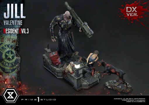 Resident Evil 3 Nemesis & Jill Valentine 1/4 Scale Statue Deluxe Version SET ORDER - BY Prime 1 Studios - Image 7