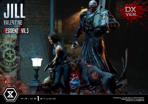 Resident Evil 3 Nemesis & Jill Valentine 1/4 Scale Statue Deluxe Version SET ORDER - BY Prime 1 Studios - Image 12