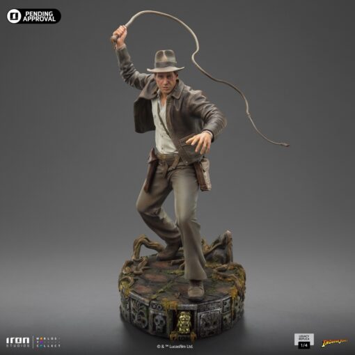 INDIANA JONES Legacy Replica 1/4 Scale Statue By Iron Studios - Image 3