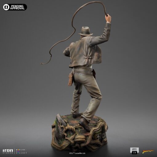 INDIANA JONES Legacy Replica 1/4 Scale Statue By Iron Studios - Image 5