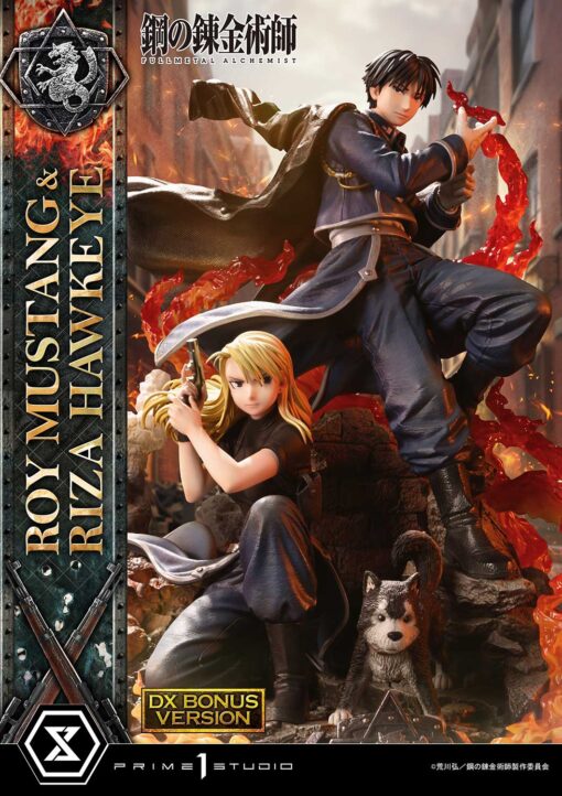 Concept Masterline Fullmetal Alchemist Roy Mustang & Riza Hawkeye Deluxe Bonus Version - Prime1Studio - Image 29
