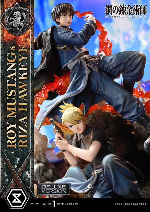 Concept Masterline Fullmetal Alchemist Roy Mustang & Riza Hawkeye Deluxe Bonus Version - Prime1Studio - Image 27