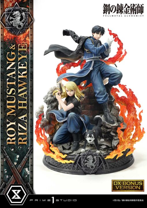 Concept Masterline Fullmetal Alchemist Roy Mustang & Riza Hawkeye Deluxe Bonus Version - Prime1Studio - Image 20