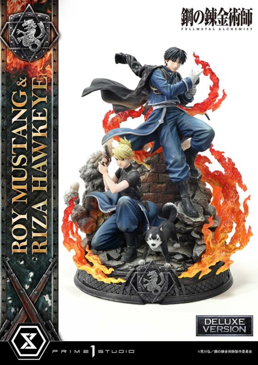 Concept Masterline Fullmetal Alchemist Roy Mustang & Riza Hawkeye Deluxe Bonus Version - Prime1Studio - Image 15