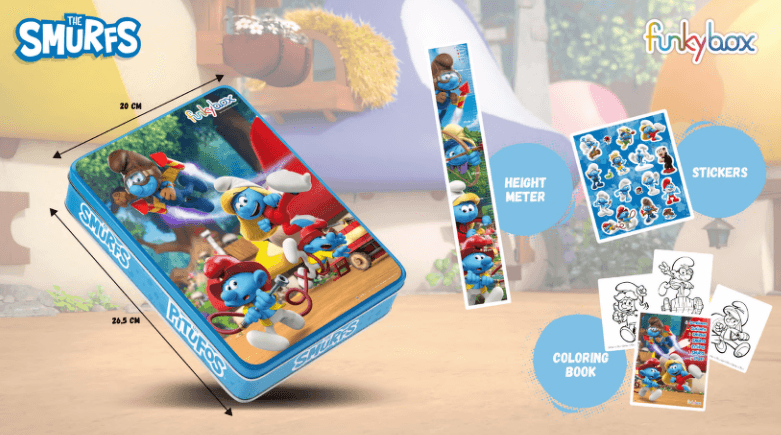 Smurfs metal box By FunkyBox - Image 4