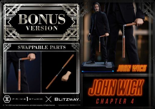 Premium Masterline John Wick: Chapter 4 (Film) John Wick Deluxe Bonus version - Prime1Studio - Image 19