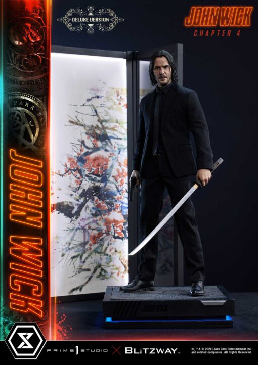 Premium Masterline John Wick: Chapter 4 (Film) John Wick Deluxe Bonus version - Prime1Studio - Image 13