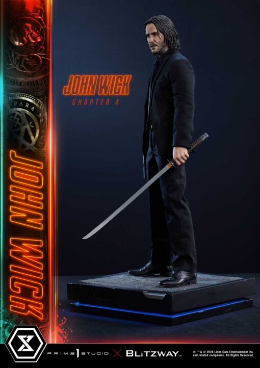 Premium Masterline John Wick: Chapter 4 (Film) John Wick Deluxe Bonus version - Prime1Studio - Image 7