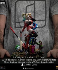 Alternative view of HARLEY QUINN (GOTHAM CITY SIRENS) Deluxe Art Scale 1/10 - Iron Studios