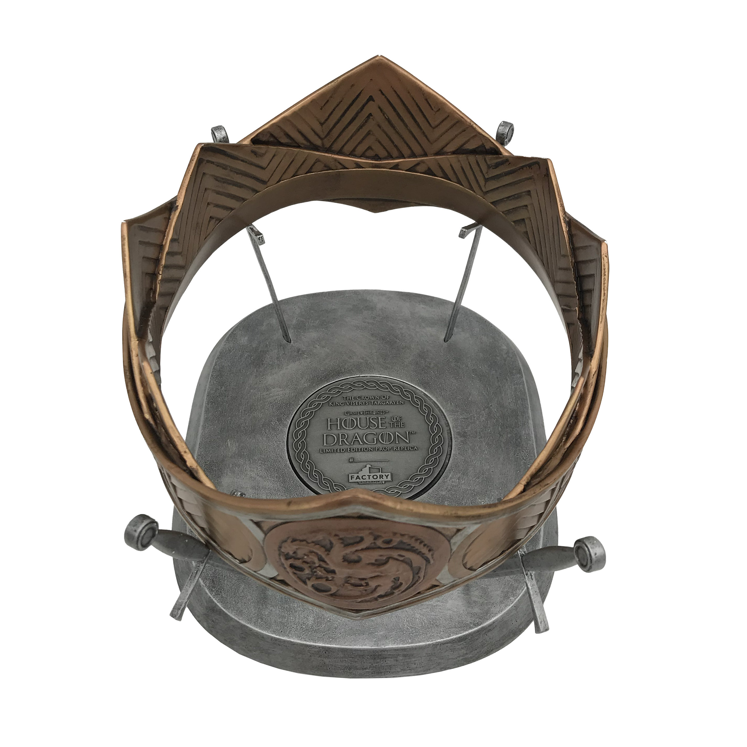 The Crown Of King Viserys Targaryen Prop Replica - Factory Entertainment - Image 5