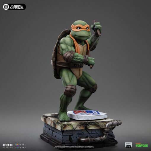 MICHELANGELO Art Scale 1/10 - Iron Studios - Image 3