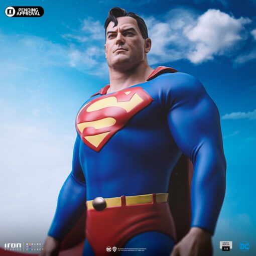 SUPERMAN DC TRINITY Legacy Replica 1/4 - Iron Srudios - Image 13