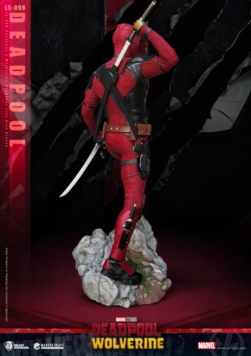 Beast Kingdom LS-098 Deadpool & Wolverine Deadpool Life Size Statue - Image 8