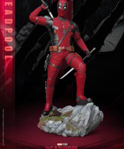 Alternative view of Beast Kingdom LS-098 Deadpool & Wolverine Deadpool Life Size Statue