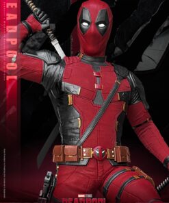 Beast Kingdom LS-098 Deadpool & Wolverine Deadpool Life Size Statue - Image 6