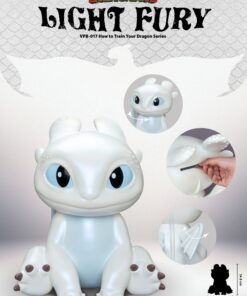 How to Train Your Dragon Series Vinyl Functional Figurines : Light Fury - Beast Kingdom - Image 3