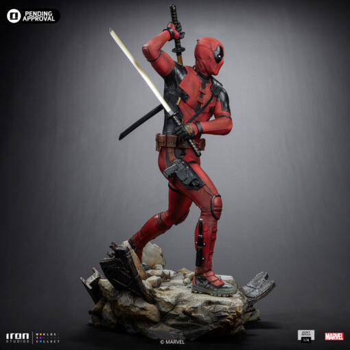 Deadpool Quarter Scale Statue - Iron Studios - Image 4