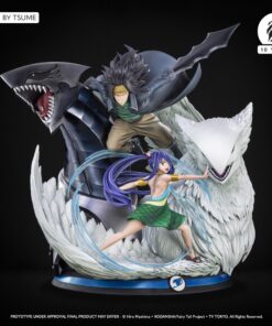 Alternative view of Gajeel Redfox and Wendy Marvell Limited Edition - Fairy Tail - Tsume Art