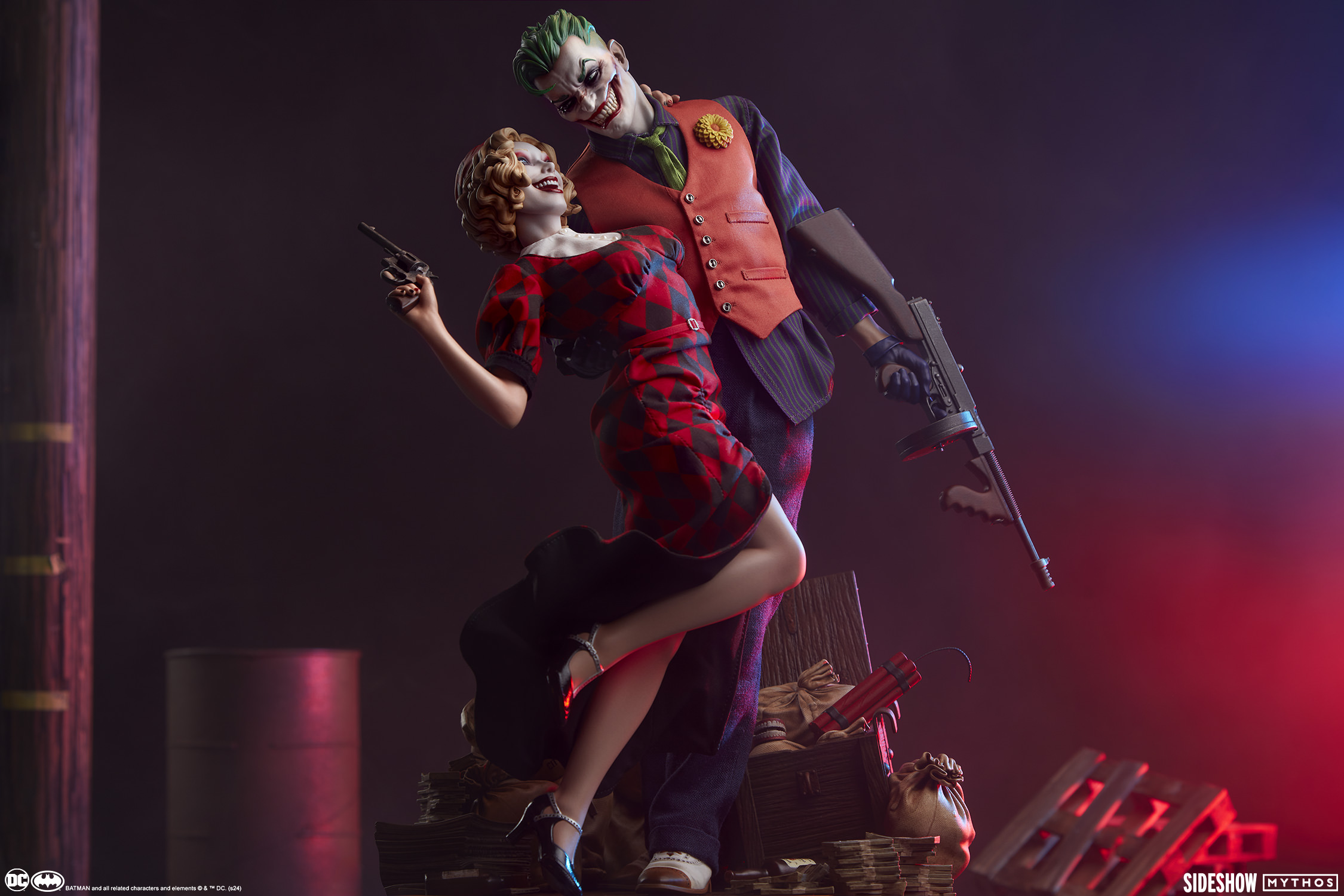 The Joker and Harley Quinn: Lawless Love - Diorama By Sidwshow - Image 16