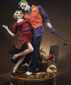Alternative view of The Joker and Harley Quinn: Lawless Love - Diorama By Sidwshow