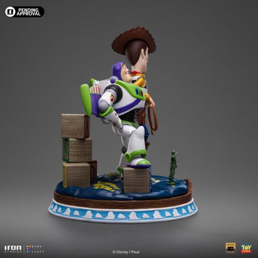 BUZZ & WOODY Toy Story Deluxe Art Scale 1/10 - Iron Studios - Image 6