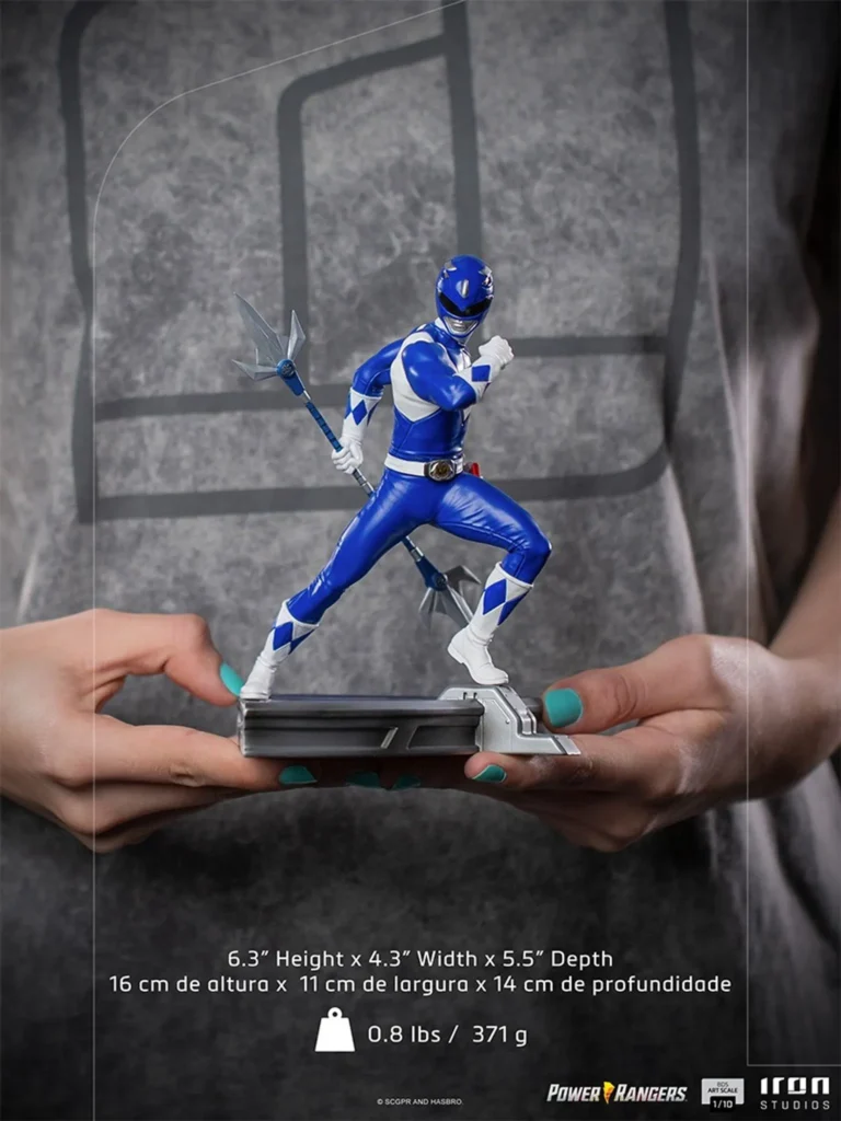 Iron Studios – Yellow Ranger Power Rangers BDS Art Scale 1/10, Nuova