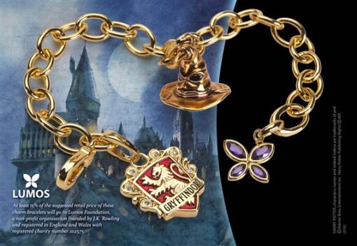 Lumos Gryffindor Charm Bracelet - Noble Collection