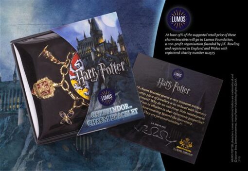 Lumos Gryffindor Charm Bracelet - Noble Collection - Image 2