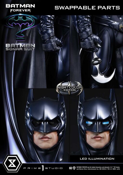 Batman Forever (Film) Batman Sonar Suit Night Color Edition - LIMITED VERSION by PRIME1STUDIO - Image 19